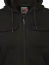 Bild 3 von Herren Kapuzenjacke in Cordoptik Schwarz