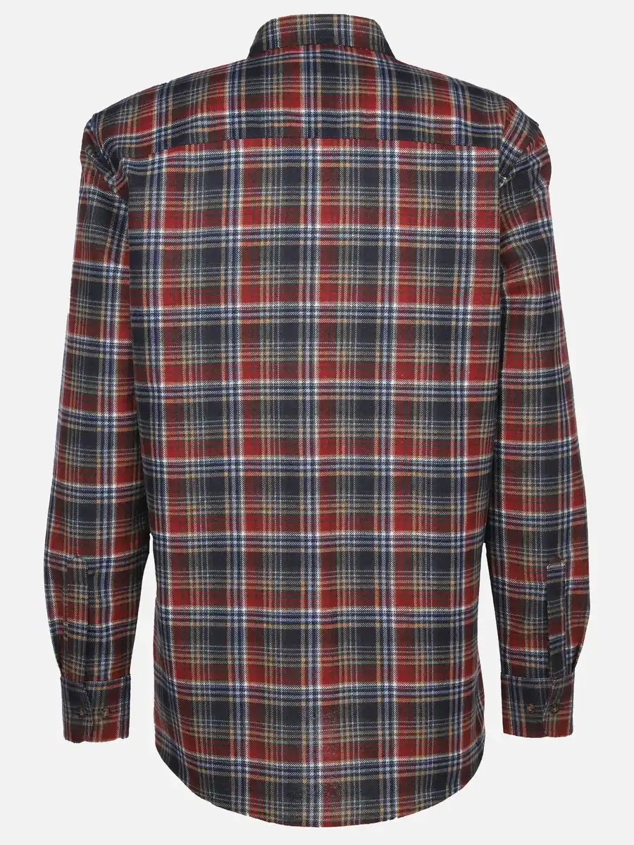 Bild 2 von Herren Flanellhemd Rot