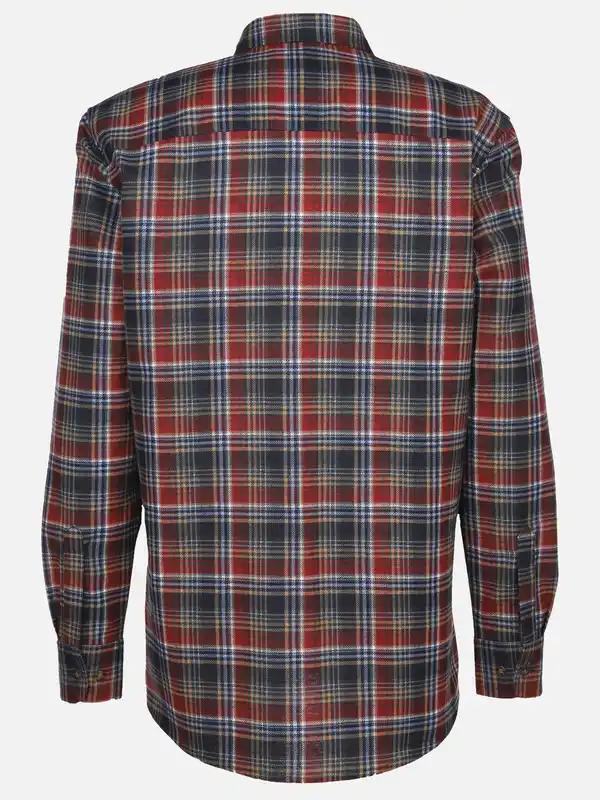 Bild 2 von Herren Flanellhemd Rot