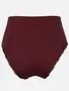 Bild 2 von Damen Taillenslip Seamless mit Spitze im 2er Pack Rot