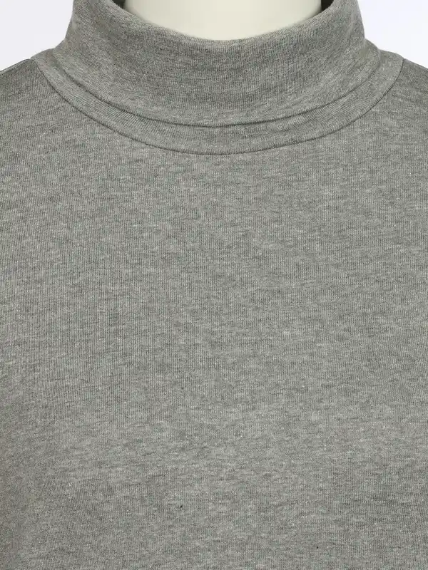 Bild 3 von Damen Rollkragenpullover in leichter Qualität Grau