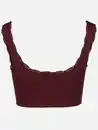 Bild 2 von Damen Bustier Seamless mit Spitze Rot
