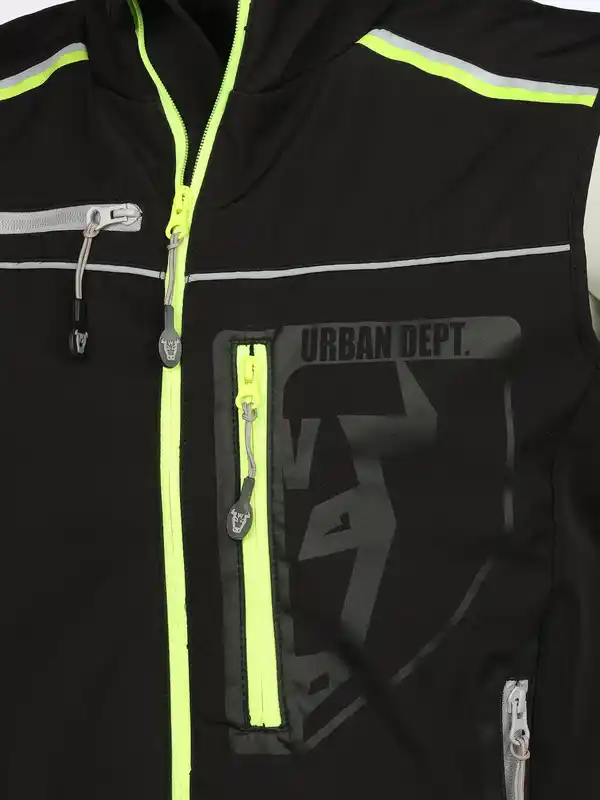 Bild 3 von Herren Softshell Weste Schwarz