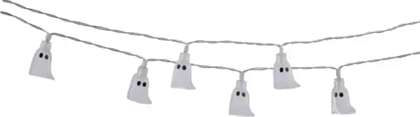Bild 2 von IDEENWELT LED-Halloween-Lichterkette Geist