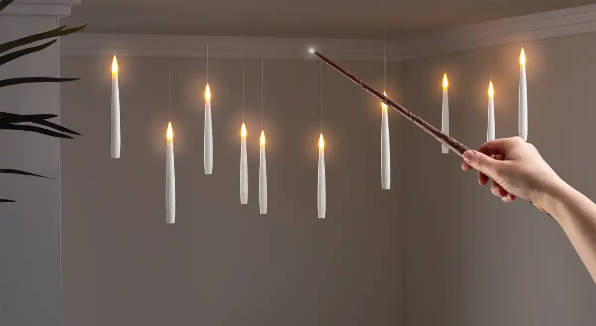Bild 1 von IDEENWELT Schwebende LED-Kerzen 10er-Set