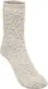 Bild 1 von IDEENWELT Bouclé-Kuschelsocken mit Glitzer beige 35/38