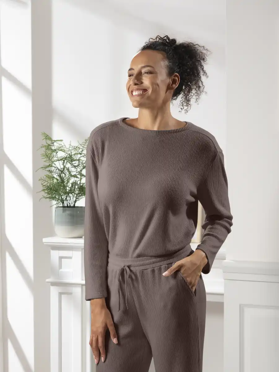 Bild 2 von IDEENWELT Lounge-Strickpullover Gr. L