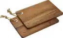 Bild 1 von IDEENWELT Brotzeitbrettchen 2er-Set Herzen