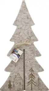 IDEENWELT Filztanne zum Zusammenstecken beige, groß