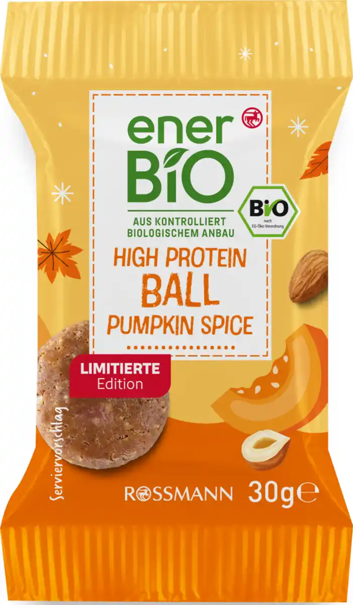 Bild 1 von enerBiO High Protein Ball Pumpkin Spice
