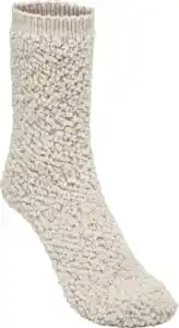 IDEENWELT Bouclé-Kuschelsocken mit Glitzer beige 39/42