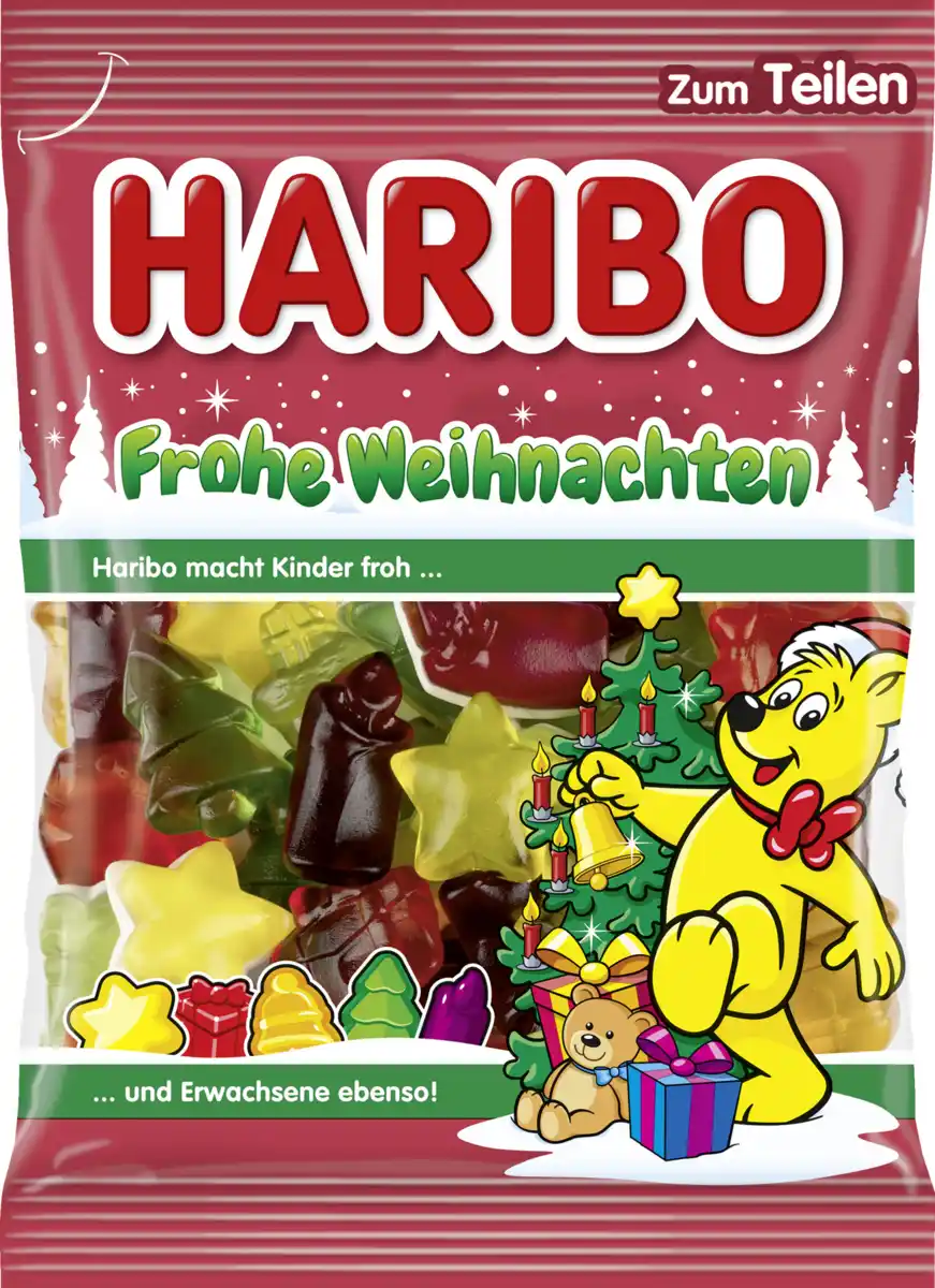 Bild 1 von Haribo Fruchtgummi Frohe Weihnachten