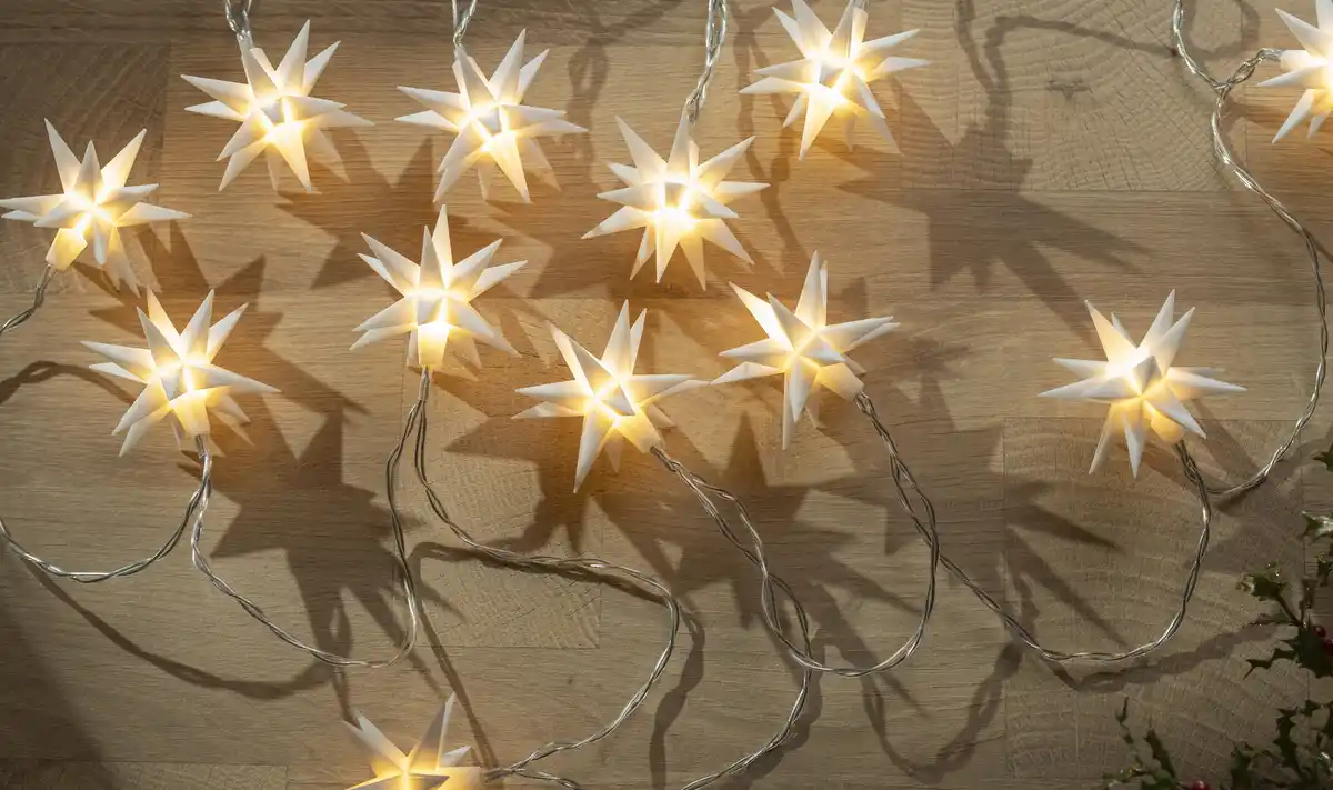 Bild 3 von IDEENWELT LED-Weihnachtsstern-Lichterkette