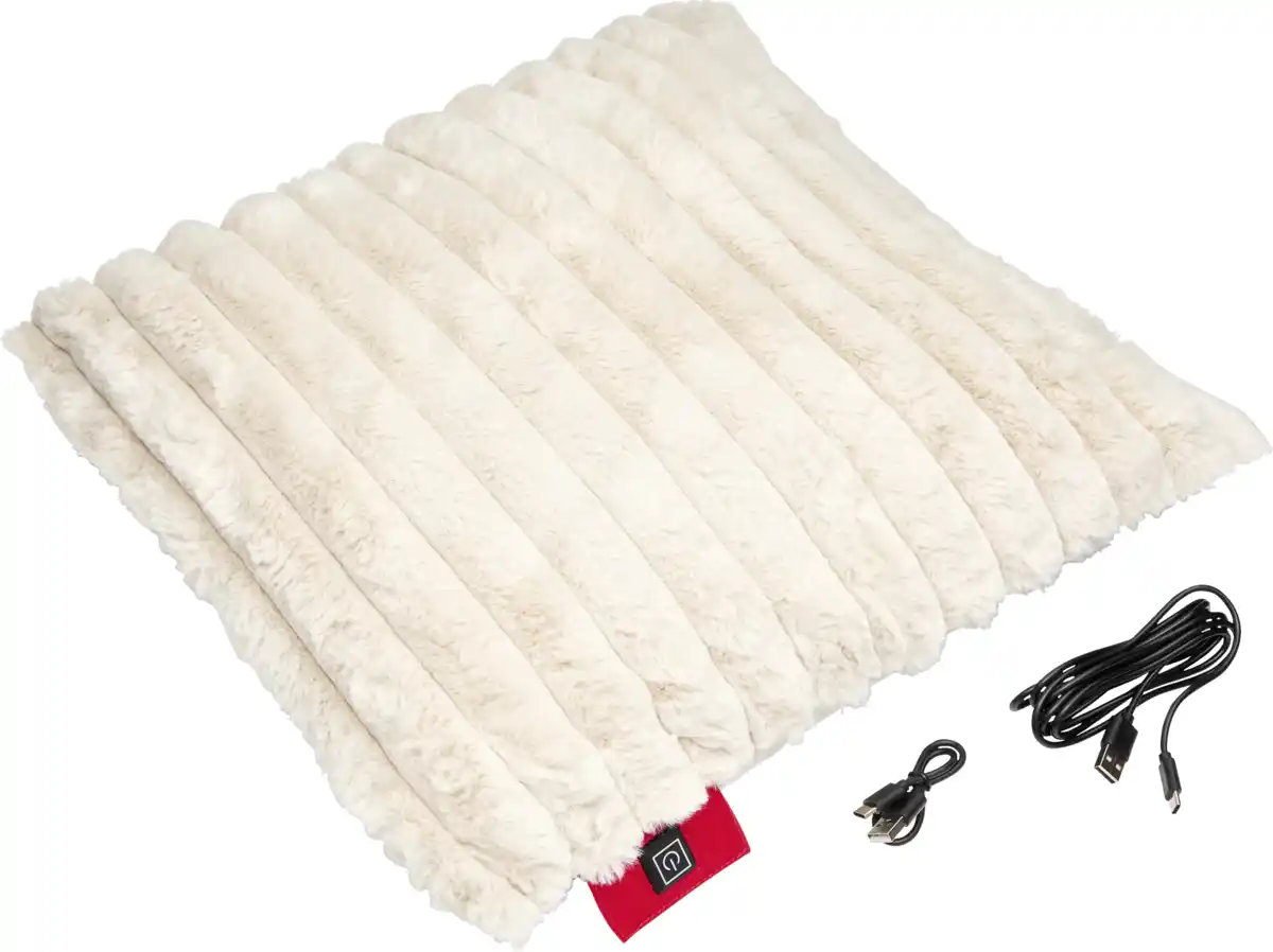 Bild 2 von IDEENWELT USB-Heizkissen beige