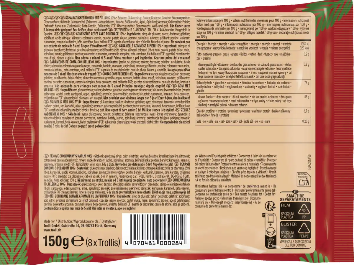 Bild 2 von Trolli Jingle Balls 150g