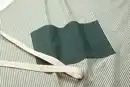 Bild 3 von IDEENWELT Küchenschürze Streifen-Design grün/beige