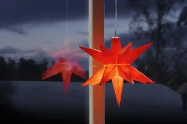 Bild 3 von IDEENWELT LED-Weihnachtsstern rot