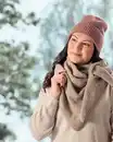 Bild 2 von IDEENWELT Strickmütze rosa