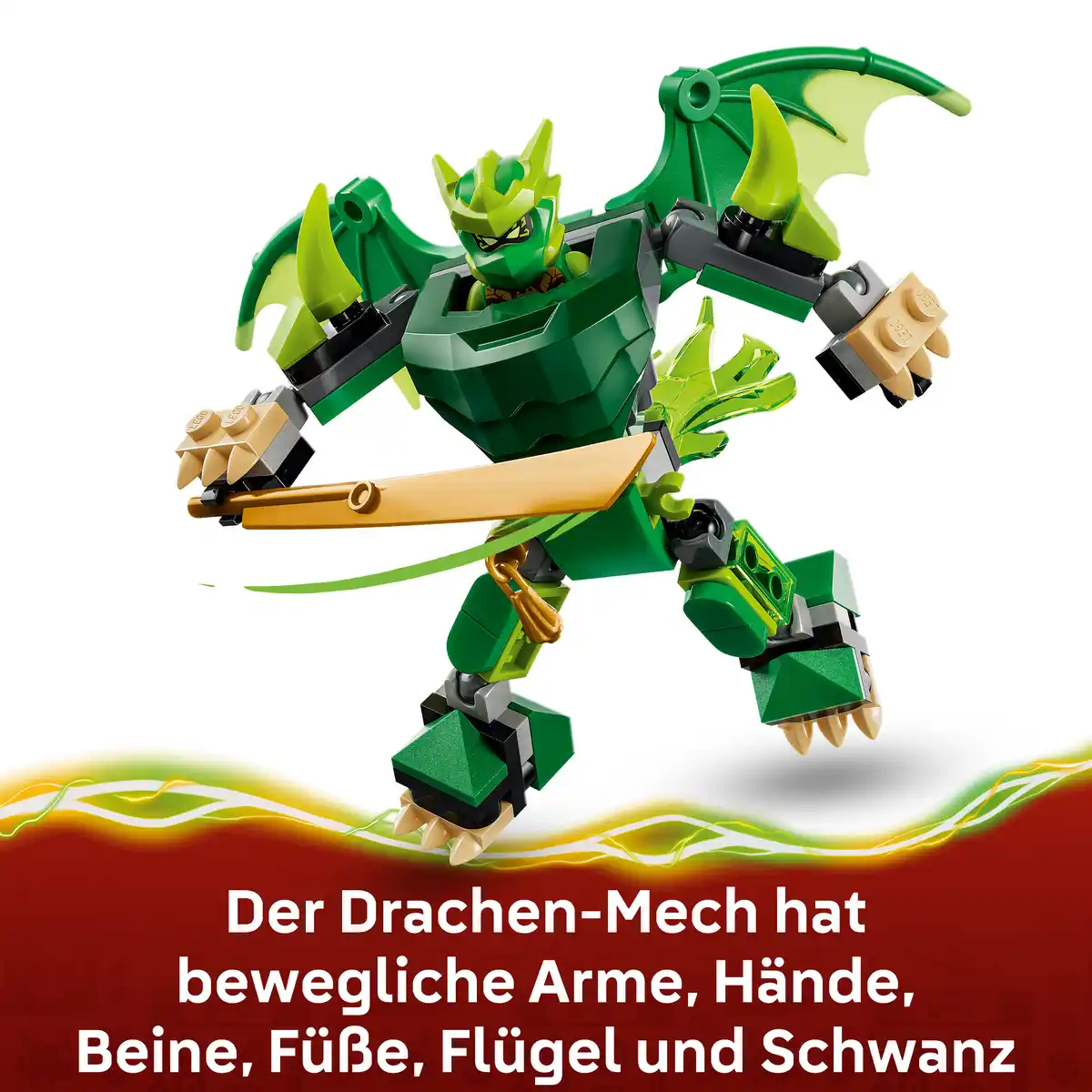 Bild 4 von LEGO 71862 Lloyds Drachen-Mech Battle Set