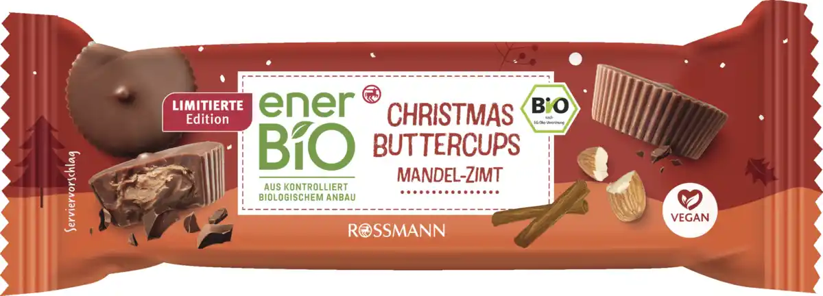 Bild 1 von enerBiO Christmas Buttercups Mandel-Zimt