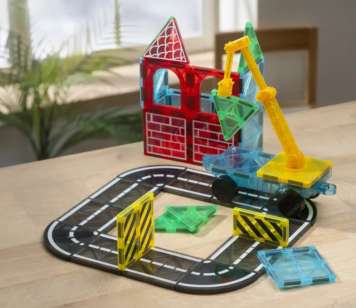 Bild 2 von IDEENWELT Magnetbauset Baustelle