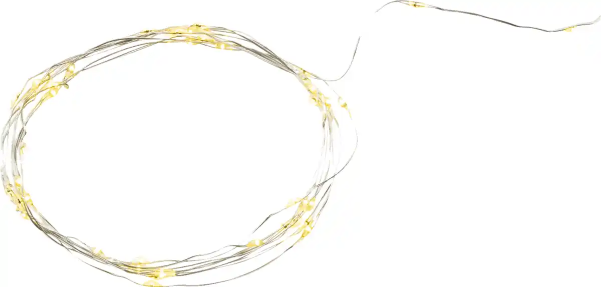 Bild 2 von IDEENWELT Solar-Metalldraht-Lichterkette
