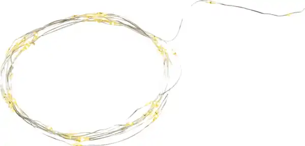 Bild 2 von IDEENWELT Solar-Metalldraht-Lichterkette