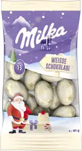 Milka Weihnachtskugeln Weiss