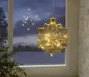 Bild 1 von IDEENWELT LED-Glasschneeflocke