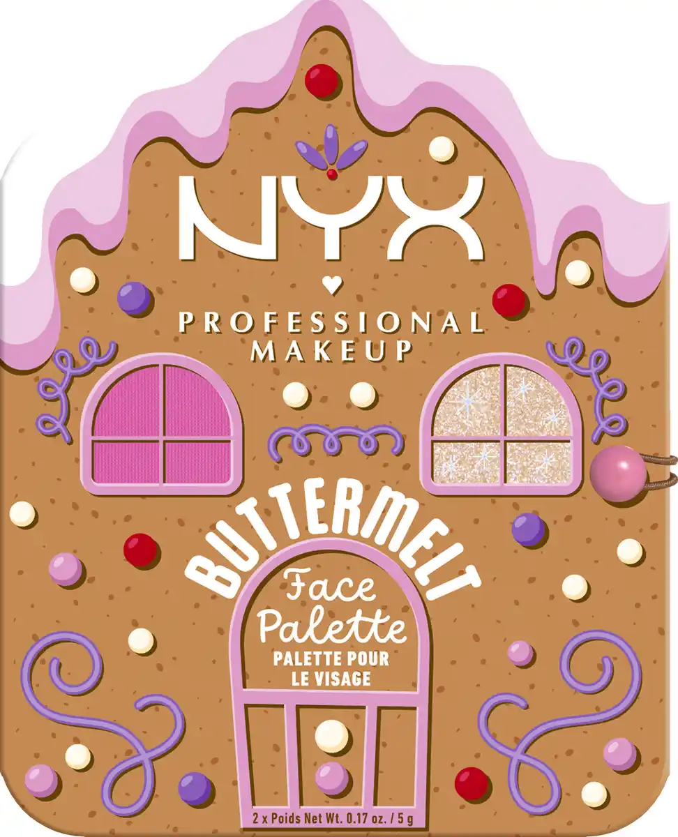 Bild 1 von NYX Professional MakeUp Holiday 2025 Buttermelt Face Palette - Light/Medium