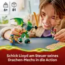Bild 3 von LEGO 71862 Lloyds Drachen-Mech Battle Set