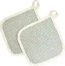 Bild 1 von IDEENWELT Topflappen 2er-Set Streifen-Design