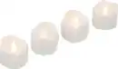 Bild 1 von IDEENWELT LED-Teelichte geschmolzenes Wachs 4er-Set