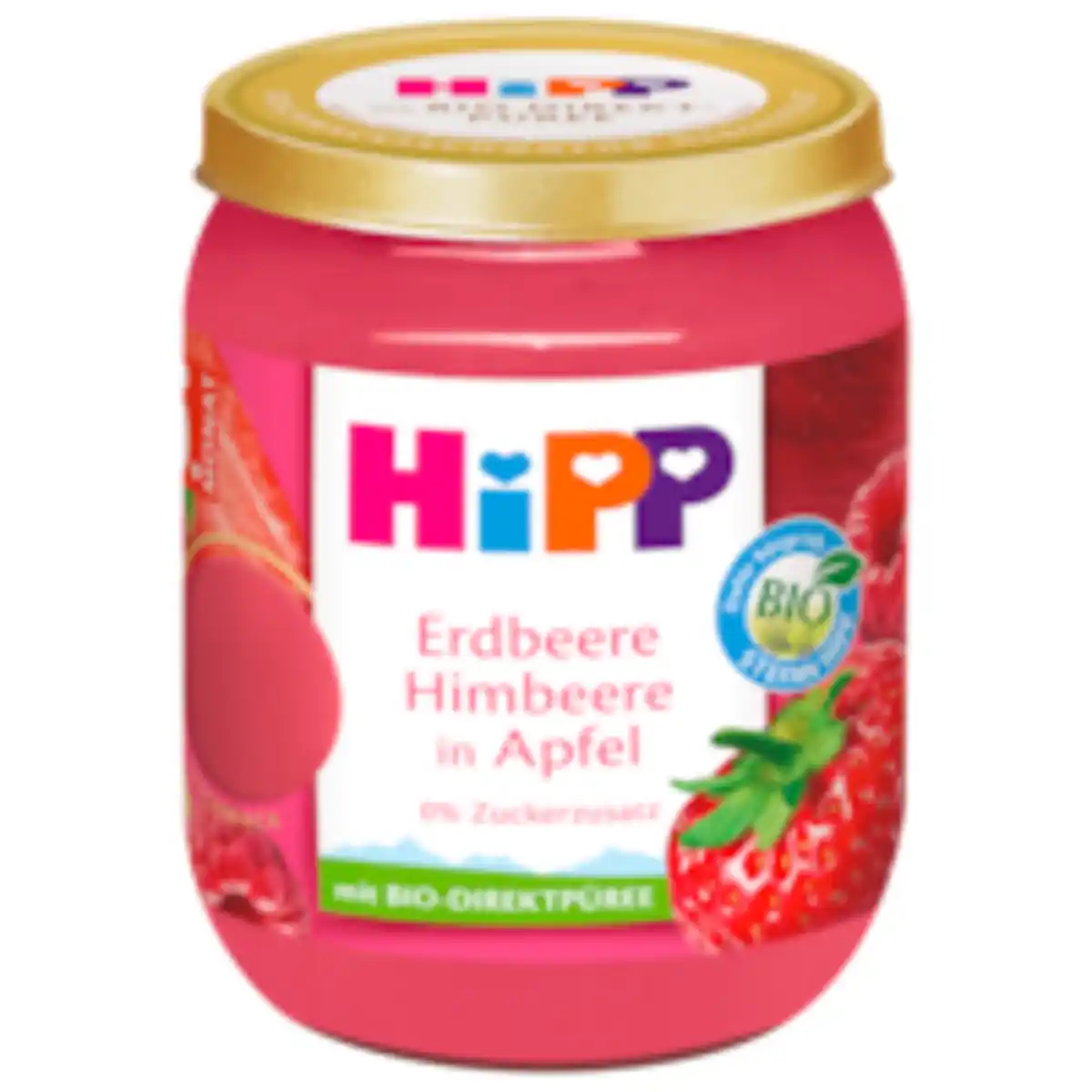 Bild 1 von Hipp Erdbeer Himbeere in Apfel