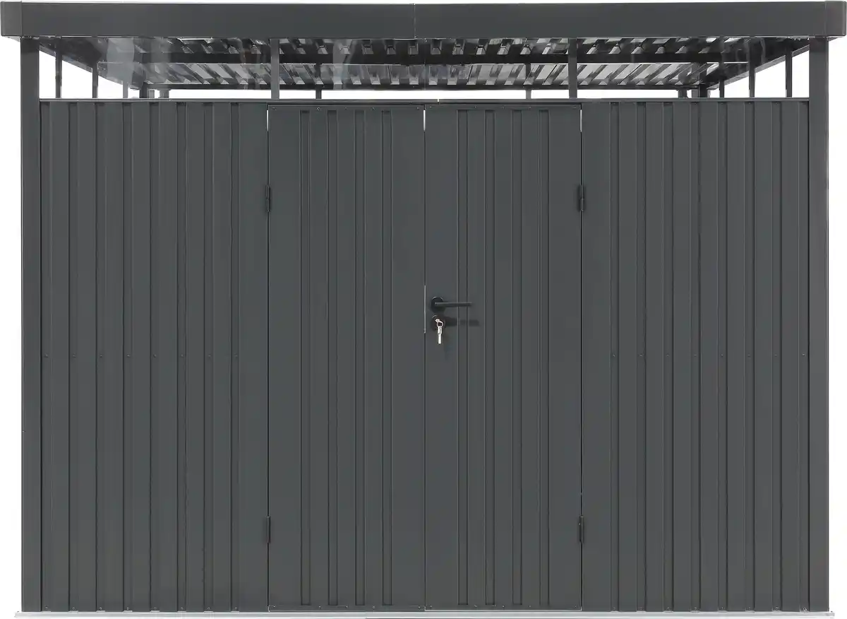 Bild 1 von Tepro Metallgerätehaus Premium Shed 8x10 inkl. Regenrinne 300 x 180 cm