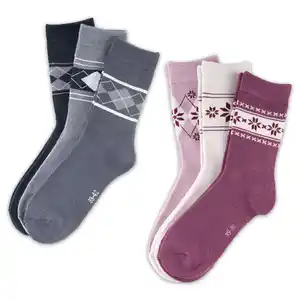 Toptex Hütten-Socken 3 Paar
