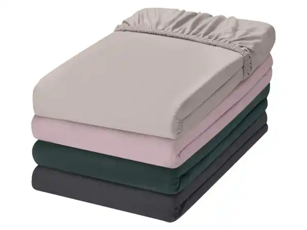 Bild 3 von LIVARNO® Jersey-Spannbettlaken, 90-100 x 200 cm