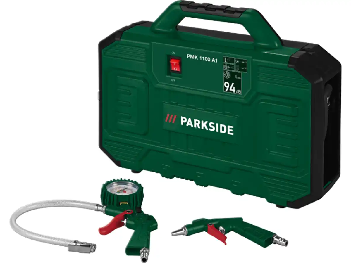 Bild 1 von PARKSIDE® Tragbarer Kompressor »PMK 1100 A1«, 1100 W