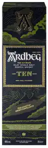 ARDBEG TEN ISLAY Single Malt Scotch Whisky, 0,7-l-Fl.