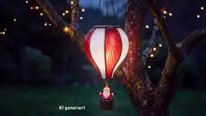 HOME CREATION LED-Heißluftballon