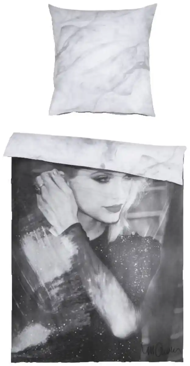 Bild 2 von VIP BY SID MAURER Renforcé-Bettwäsche-Set »Taylor Swift«, 2-teilig