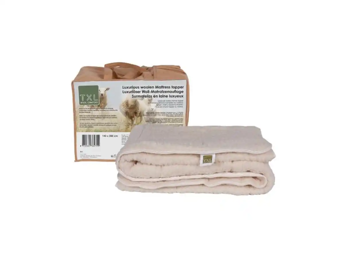 Bild 2 von TXL COMFORT Schurwolle-Matratzenauflage, B 180 x L 200 cm