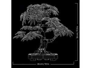 LEGO BOTANICALS 10348 »Japanischer Roter Ahorn – Bonsai-Baum«