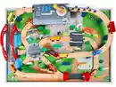 Bild 3 von LUPILU® Holzeisenbahn-Spieltisch, 100-teilig