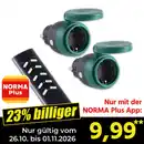 Bild 1 von Powertec Electric Funk-Steckdosen-Adapter 3er-Set Outdoor