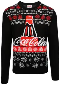 Herren-Weihnachtspullover »Coca-Cola«