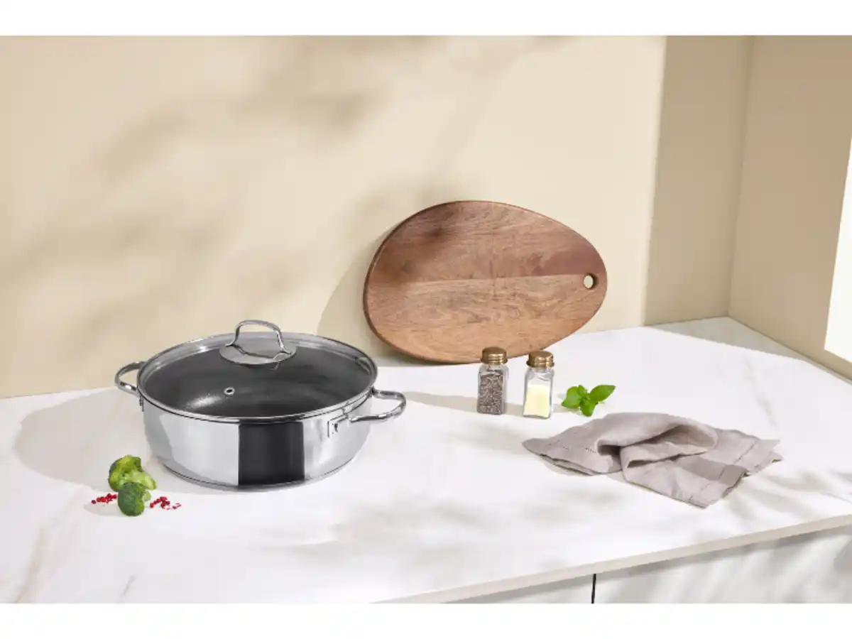 Bild 3 von SILVERCREST® Edelstahl-Topf Beschichtet / Unbeschichtet, Ø 28 cm