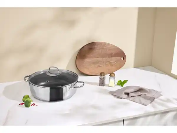 Bild 3 von SILVERCREST® Edelstahl-Topf Beschichtet / Unbeschichtet, Ø 28 cm