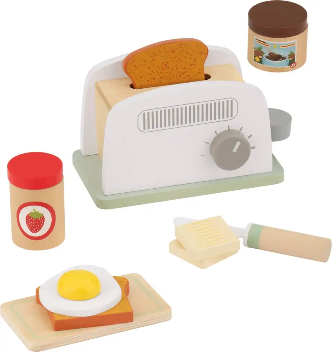 Bild 1 von LUPILU® Pop-Up-Toaster-Set, 12-teilig