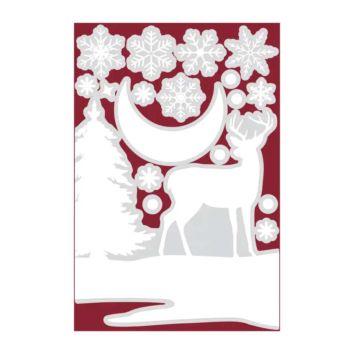 Bild 4 von HOME CREATION Weihnachtliche Fenstersticker